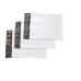 Plain Courier Poly Bags with Pod, 8x10 Inch (Pack of 50)