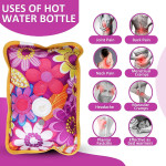 Electric Hot Water Bag Pain Relief for Back Pain Relief Men & Women with Charging Cord (Multicolor).