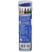 DOMS Non-Toxic Super Smooth Plastic Crayons in Round Tin Box (14 Shades)