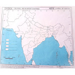 Practice map of India political