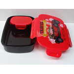 ROYAL PLAST 1100ML Airtight and Leakproof Lunch Box / Tiffin Box for School (Retro CAR)