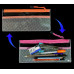 Transparent Exam Zippered Pencil Pouch, Pen, Stationery, Travel Document, Cosmetics Pouch.for Girls and Boys Multicolour one