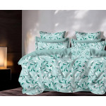 Zannat  4piece comforter set Double Bed with Bedsheet and 2 Pillow cover,300 GSM Reversible (Dark Purple & Grey)
