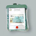 Zannat  4piece comforter set Double Bed with Bedsheet and 2 Pillow cover,300 GSM Reversible (Dark Purple & Grey)