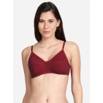Women Non-Padded Bra Color Maroon (PACK OF 1)