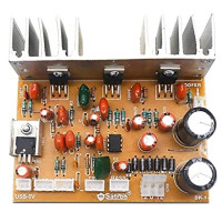 2.1 Home Theater Kit Board Amplifier Circuit with Bass Boost and Treble Support TDA2030 Based