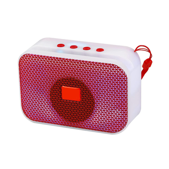 M412SP PORTABLE BLUETOOTH SPEAKER Dynamic Thunder Sound with High Bass and loud sound (RED)