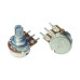 5Pcs 10K ohm potentiometer, single variable resistor (Round)