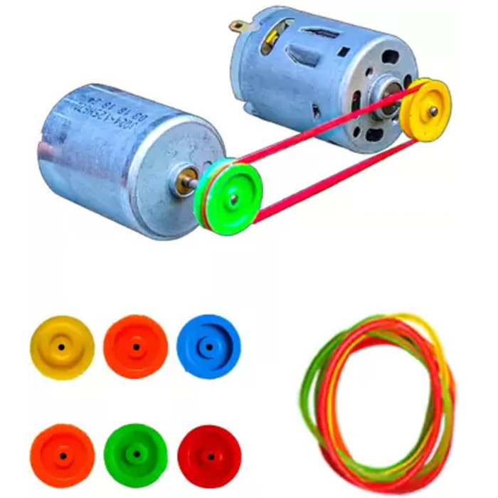 Dynamo Motor, 4-12v DC Motor And Pulley For Electricity Generator Making Idea Motor Control