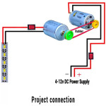 Dynamo Motor, 4-12v DC Motor And Pulley For Electricity Generator Making Idea Motor Control