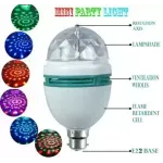 RGB Rotating LED Disco Light for Diwali/Party/Decoration Single Disco Ball  (Ball Diameter: 2.5 cm)