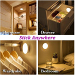 Motion Sensor LED Light for Home with USB Charging Self Adhesive Magnetic Motion Activated Light