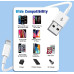 Apple USB cable A to Lightning Charing cable cord Data sync Cable compatible with Iphone, iPad and other iOS devices.