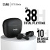 Truke BTG Beta True Wireless in Ear Earbuds with 13mm Big Speaker Drivers, 38H Playtime, Fast Charging,Instant Pairing,Dual-Mic ENC, Bluetooth 5.3, IPX4 (Black)