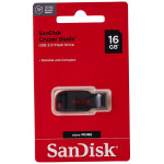 SanDisk Cruzer Blade SDCZ50-016G-135 16 GB USB 2.0 Pen Drive (Red)