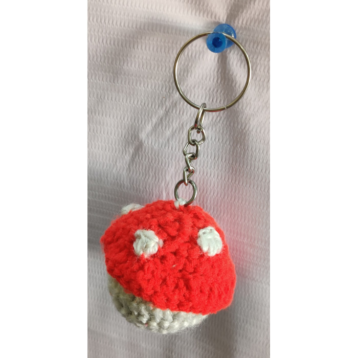 Mushroom Keychain