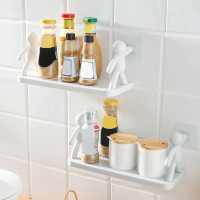 Wall Mounted Storage Shelves, Creative No Drilling Human-Shaped