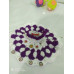 Laddoo Gopal Ji Woolen Crochet violet Dress