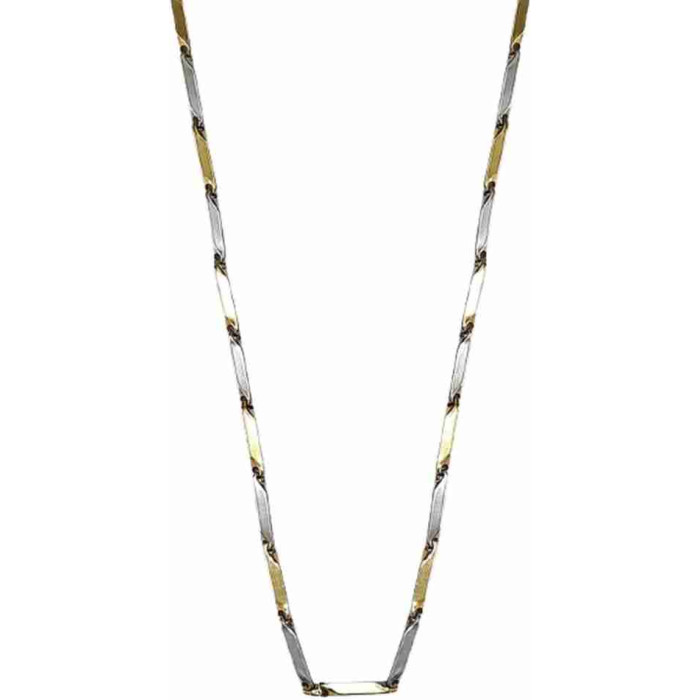 Silver&gold stainless steel chain