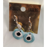 Evil Eye Earring (handcrafted)