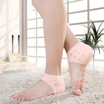 MAHATAV Gel Heel Cups Cushion for Heel Pain| 2 Gel Heel Protector Pads for Men & Women Heel Support